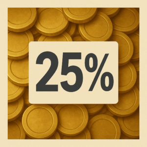 Credits 2000 25% Bonus