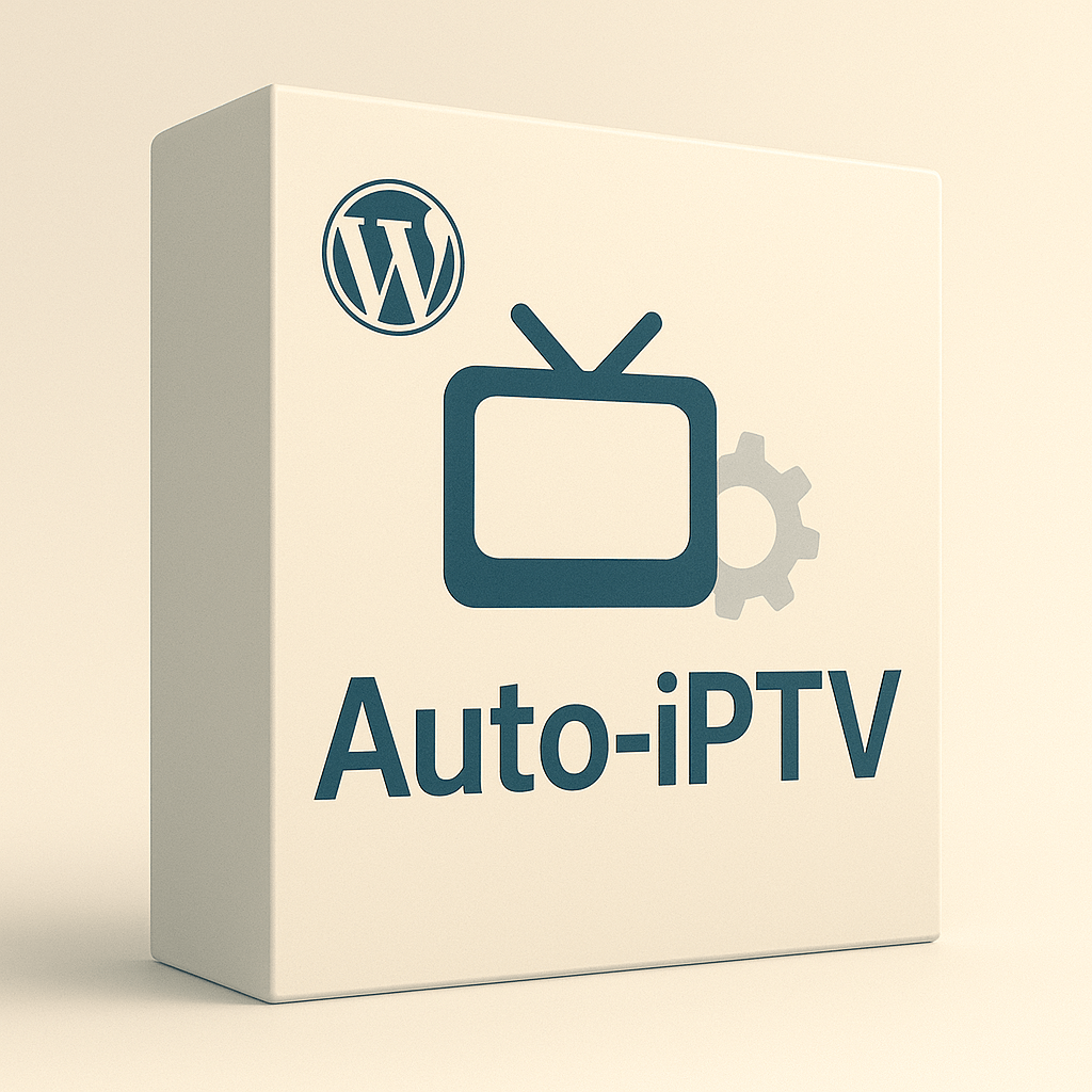 Auto-iPTV Wordpress plugin